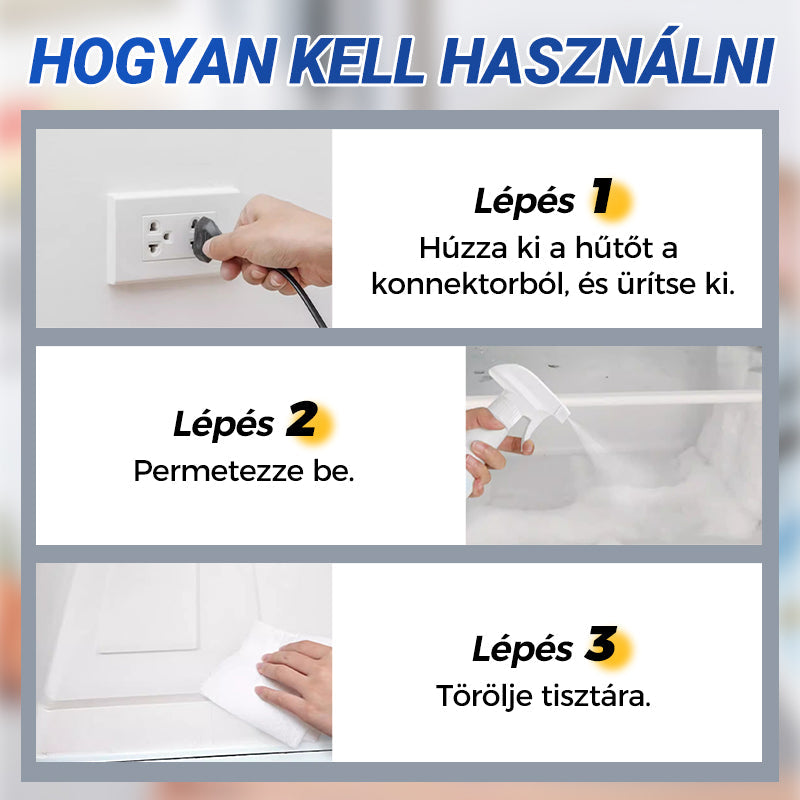 【🔥】🧊Leolvasztó spray hűtő-fagyasztóhoz
