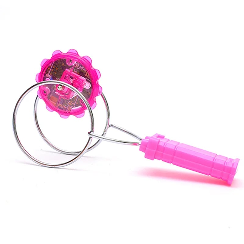 🔥-Kreatív LED-es fényes fidget spinner mágneses giroszkóp