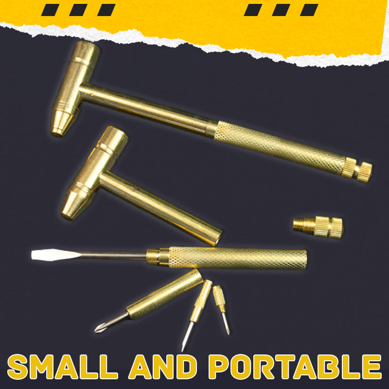 5 az 1-ben Mini kalapács és csavarhúzó kéziszerszámkészlet