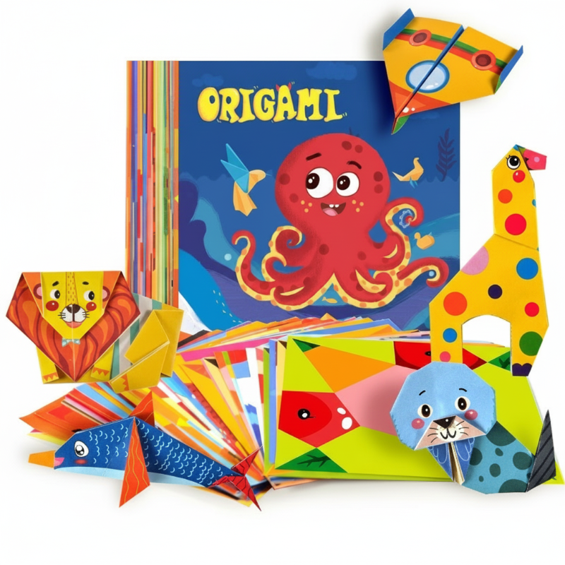đ¶đ§ Gyerekeknek szĂłlĂł DIY origami kĂ©zmƱves kĂ©szlet âïžâšââKezes Ă©s agyi gyakorlat, kreativitĂĄsfejlesztĂ©s jĂĄtĂ©kos formĂĄban!