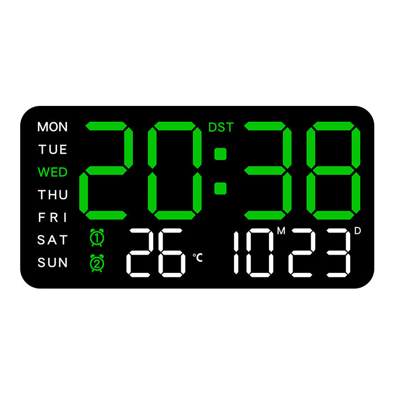 ⏰Nagy LED óra – Látható akár éjjel is! 🏡✨