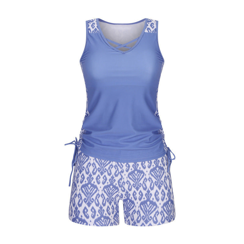 👙 S-3XL Tankini fürdőruha – Mintás, kétrészes, kényelmes. A te nyári partnered! 🏖️✨