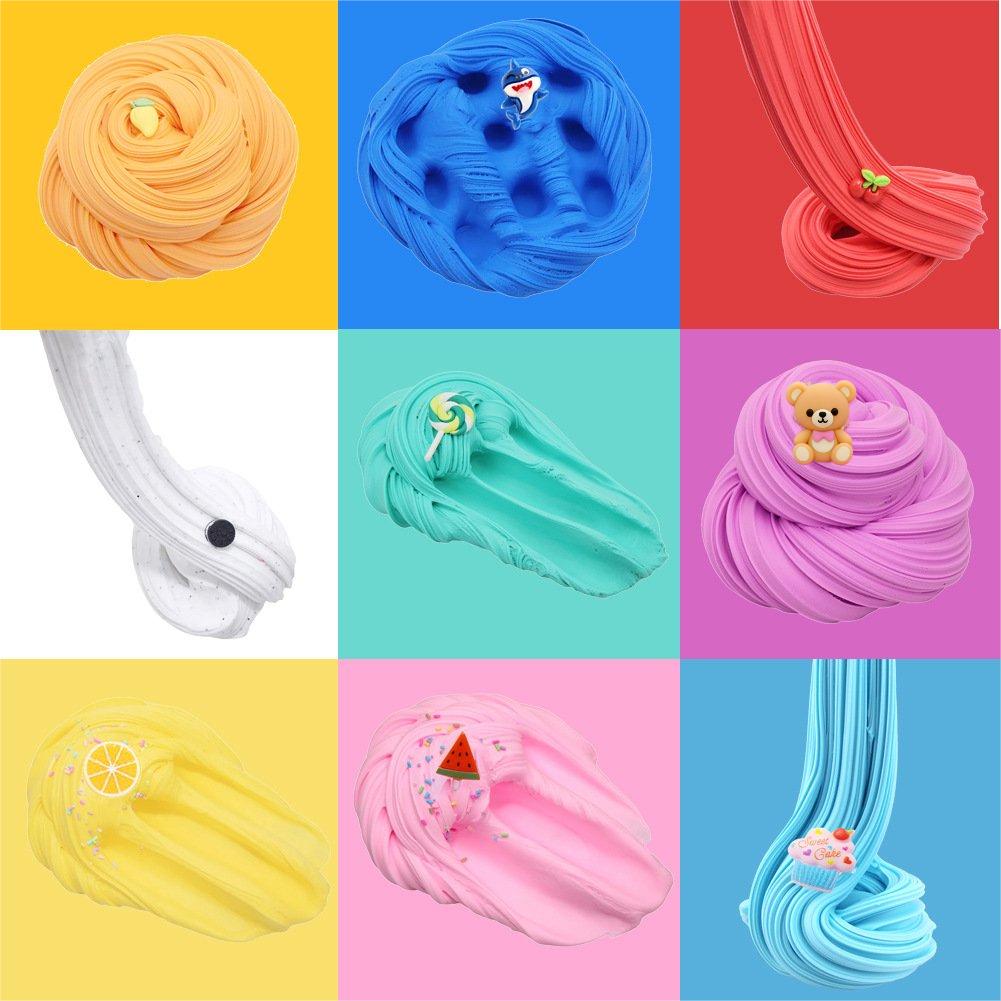 🌿🎁 Szuper agyag szlím DIY Puha és rugalmas agyag Illatos szlím Érzékszervi agyag 🥰