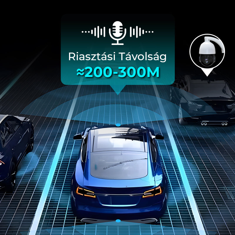 Intelligens Radaros Autós Sebességmérő Detektor