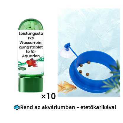 【1+2 ingyenes】🐠Nagyon hatékony tabletta az akvárium víz tisztításához