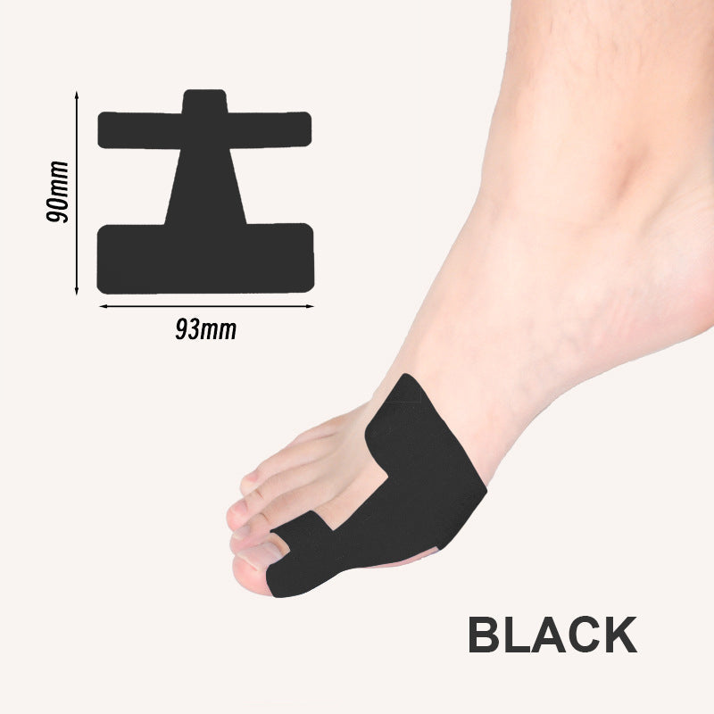 👣 Előre kivágott hallux valgus korrekciós kineziológiai tapasz – fájdalom nélküli lépések, természetes tartás