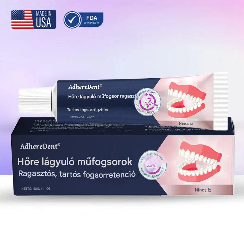Termoplasztikus fogsorragasztó ⏳ Tartós tartás fogsorokhoz
