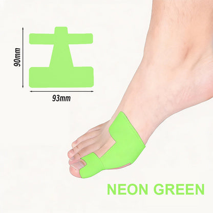 👣 Előre kivágott hallux valgus korrekciós kineziológiai tapasz – fájdalom nélküli lépések, természetes tartás