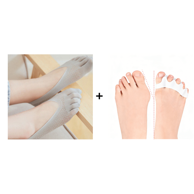 🔥 Forró akció! Uniszex láthatatlan korrekciós ötujjú zokni – Egészséges lábfej, kényelmes lépések! 🧦✨