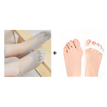 🔥 Forró akció! Uniszex láthatatlan korrekciós ötujjú zokni – Egészséges lábfej, kényelmes lépések! 🧦✨