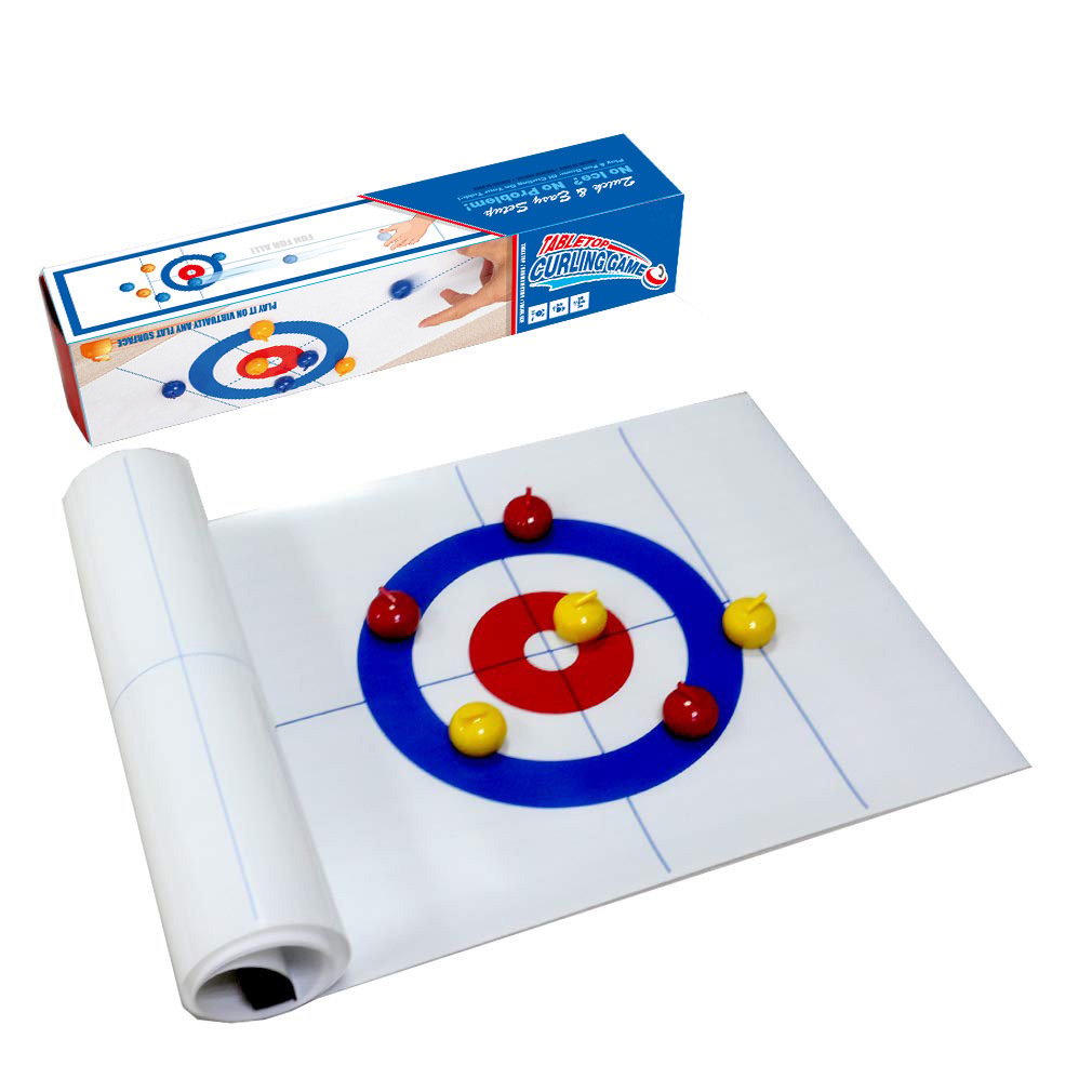 🔥 Új asztali családi curling játék