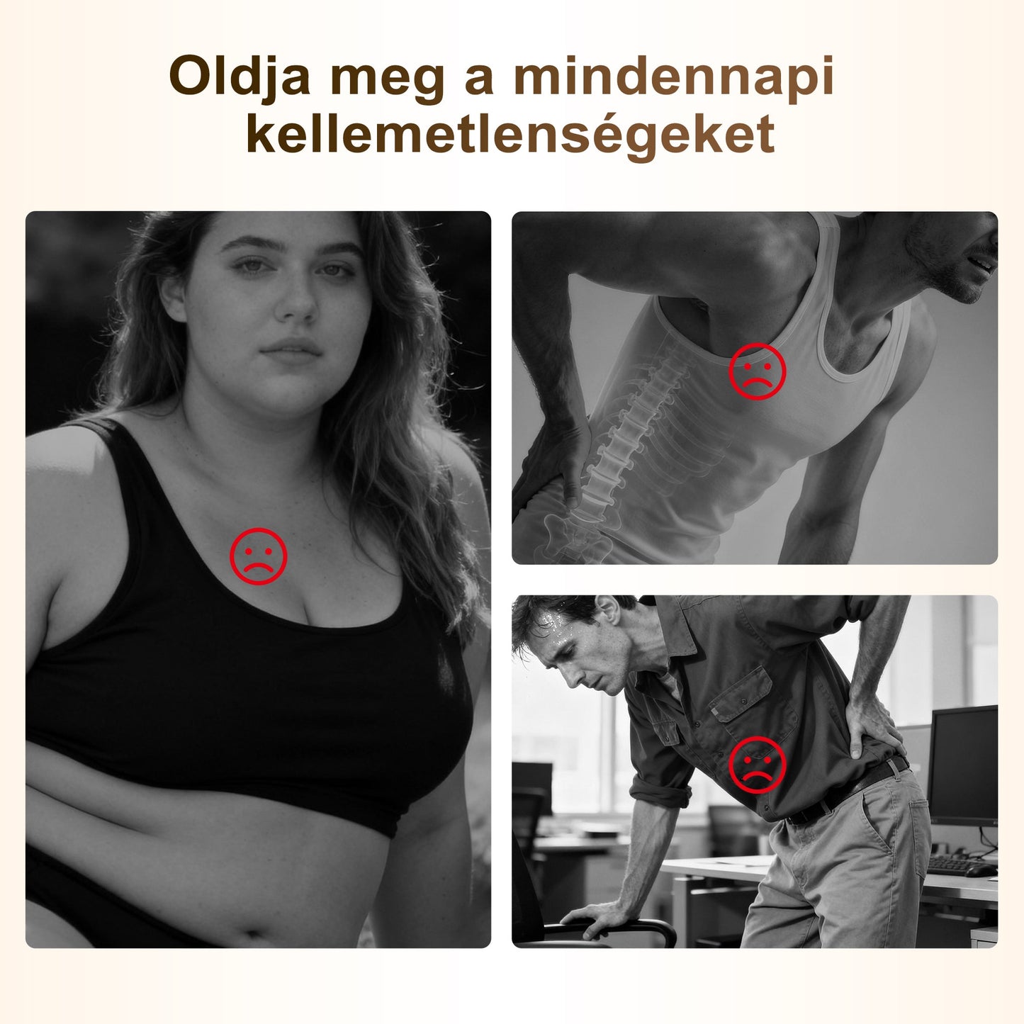❄️ Deréktámasztó öv férfiaknak és nőknek 🌿🛡️