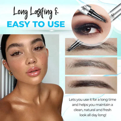 3D vízálló Microblading szemöldök toll (2 db)