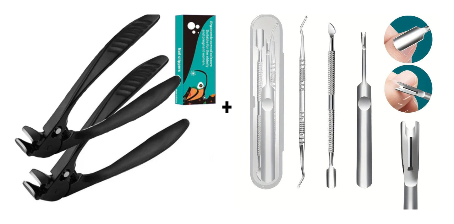 🦶 Kiváló minőségű rozsdamentes acél körömvágó✂️ – precíz vágás, nagyobb biztonság