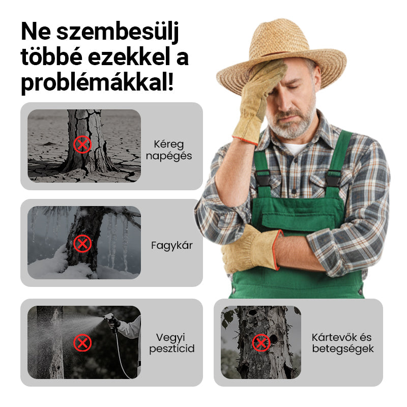 🔥 Fákra specifikus fagyálló és rovarriasztó 🌳 - hosszan tartó hatás 💪✨