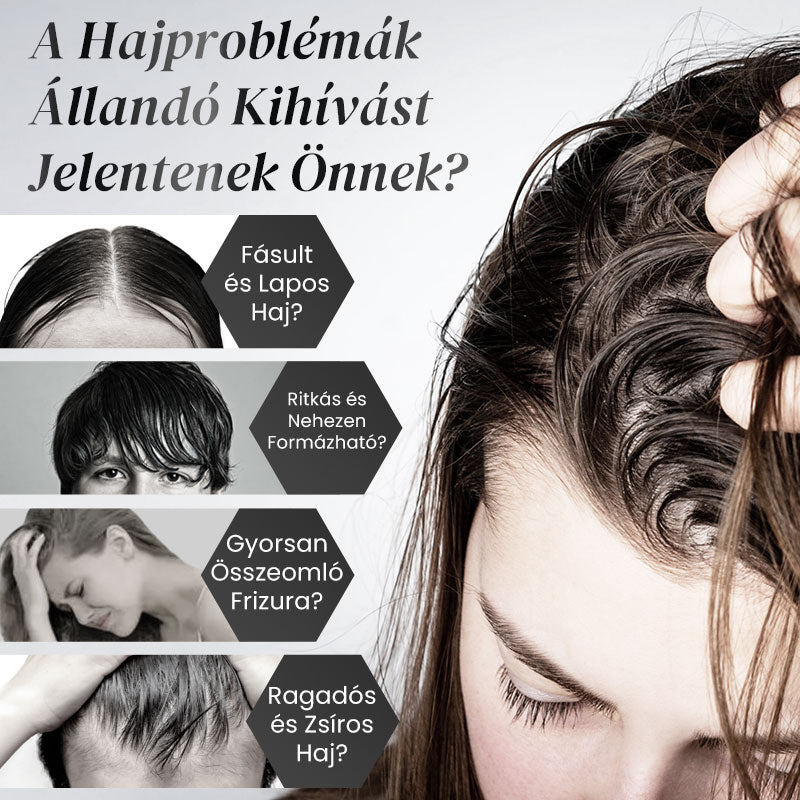 ✨3+3 ingyen✨Hajhoz való Helyben Hagyható Térfogatnövelő Styling Spray