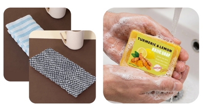 🧼💦 1+1 INGYEN! Antibakteriális hámlasztó fürdőlepedő – Puha, tiszta, egészséges bőr. Ne hagyd ki! 🚿