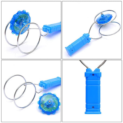 🔥-Kreatív LED-es fényes fidget spinner mágneses giroszkóp