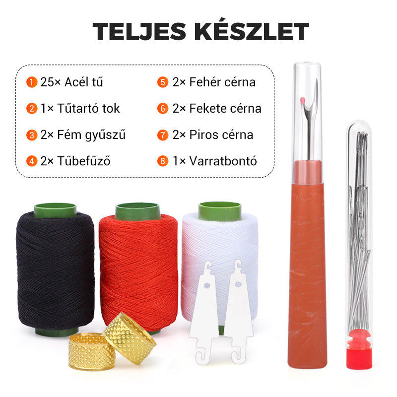 💥 37db varrószerszámkészlet 🧵💕