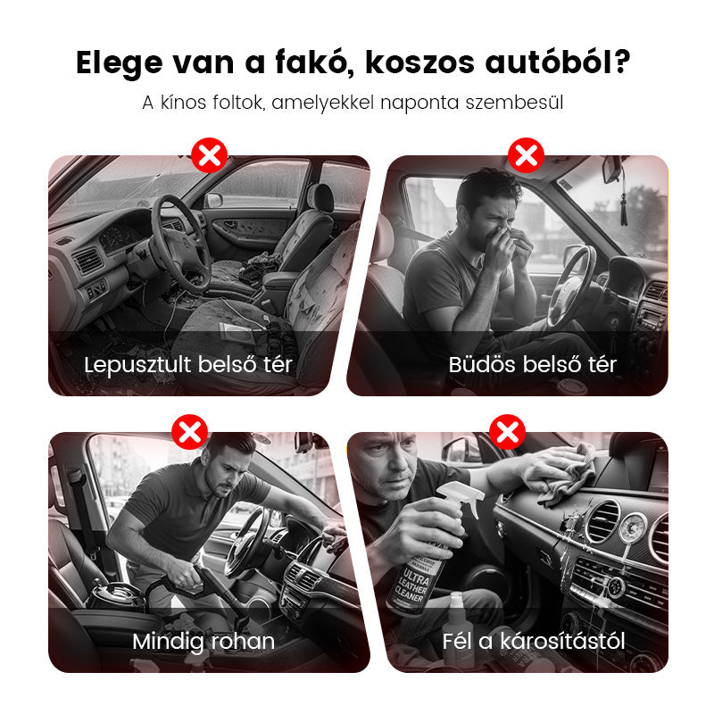 🚗Belső tisztító krém autókra