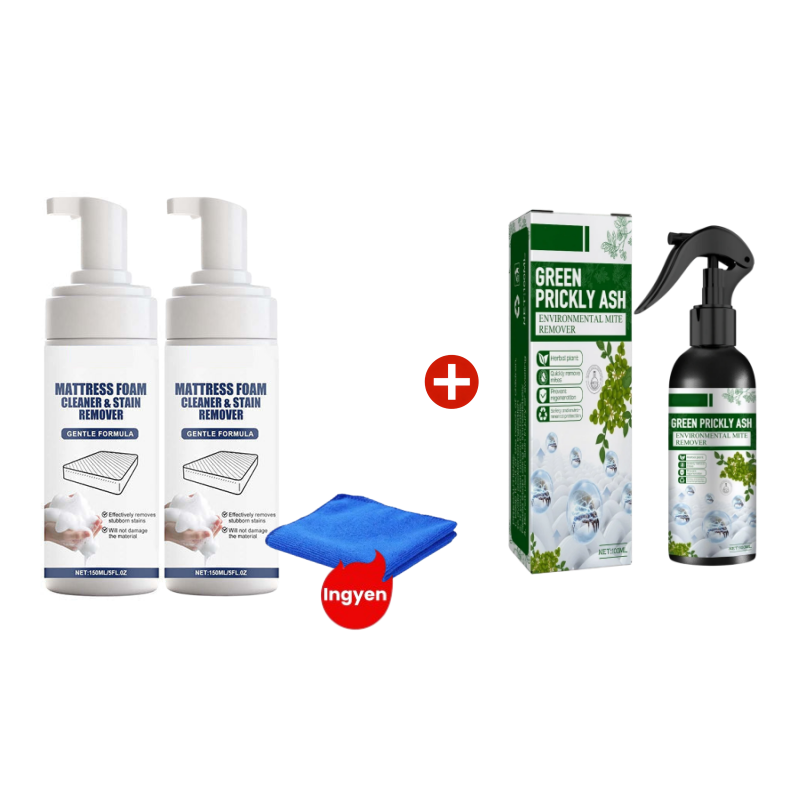 🌟💪 Többféle felületre alkalmas matrac-habtisztító 💧