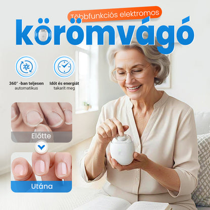 🎁1+1 ingyenes💅Univerzális automata körömreszelő felnőtteknek és gyerekeknek