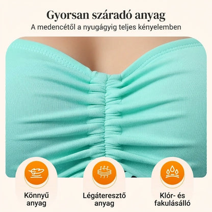 💃✨ Pántos felső + testhezálló alsó | Kétrészes fürdőruha, szabadon kombinálható, könnyed fotózás! 👙🌊
