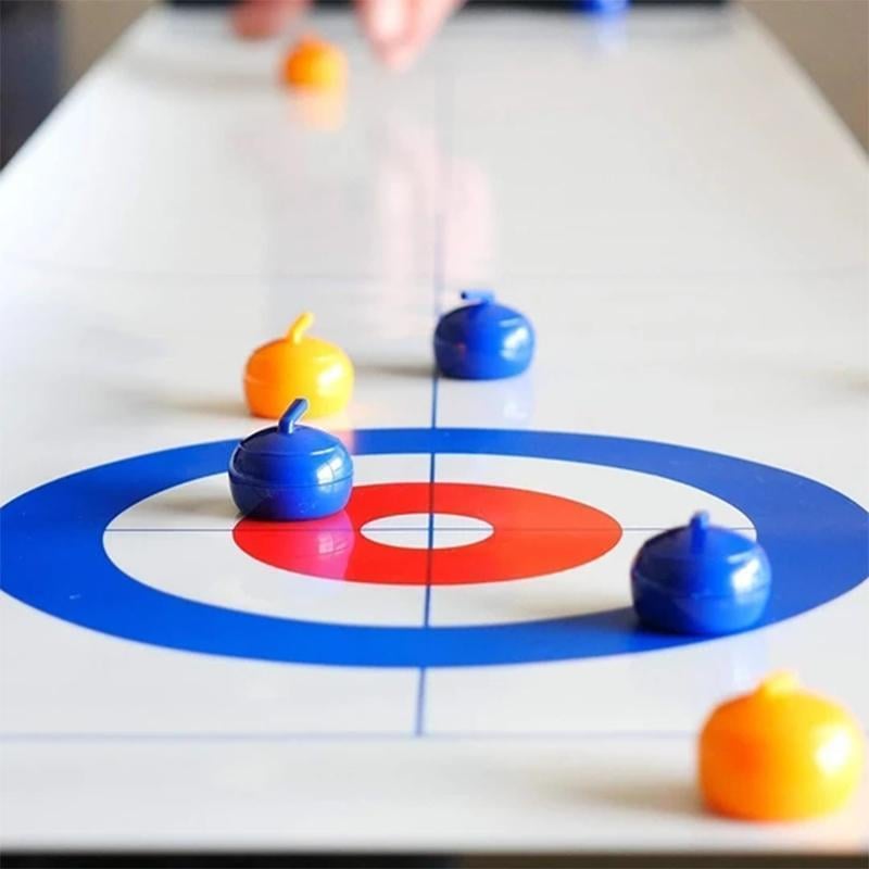 🔥 Új asztali családi curling játék