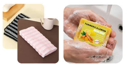 🧼💦 1+1 INGYEN! Antibakteriális hámlasztó fürdőlepedő – Puha, tiszta, egészséges bőr. Ne hagyd ki! 🚿