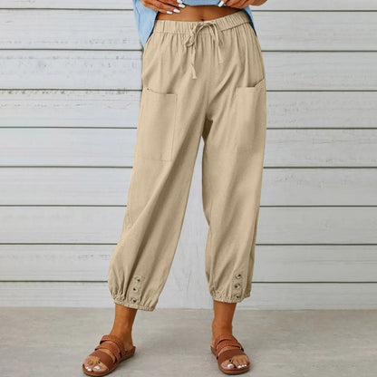 🧵 Női széles szárú, egyenes bő nadrág – laza elegancia, kényelmes szabás 🍃