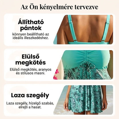💃✨ Pántos felső + testhezálló alsó | Kétrészes fürdőruha, szabadon kombinálható, könnyed fotózás! 👙🌊