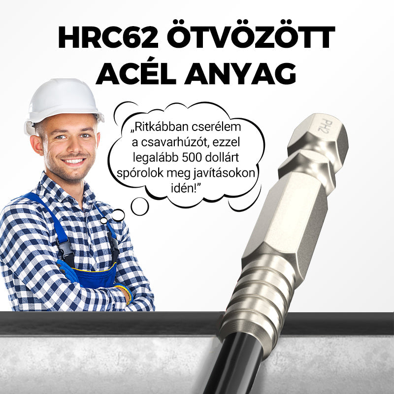 🔥🛠️ 6 darabos keresztfejű csavarhúzó készlet ⚙️💎