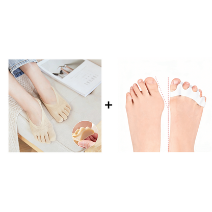🔥 Forró akció! Uniszex láthatatlan korrekciós ötujjú zokni – Egészséges lábfej, kényelmes lépések! 🧦✨