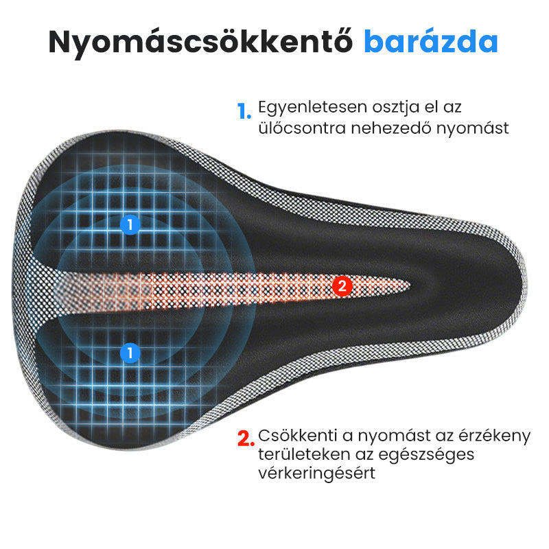 🔥Nagyon rugalmas kerékpárnyereg🚴‍♂️