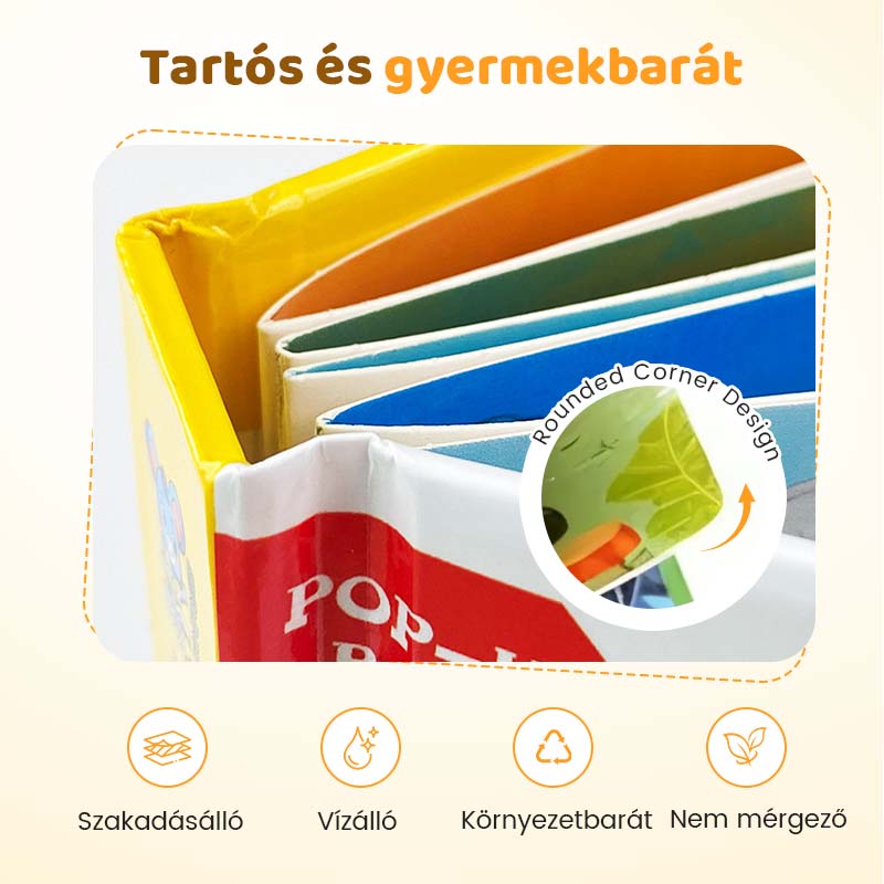 ✨【Kids' 3D Pop-Up Animal Book - Interaktív korai tanulás nélkülözhetetlen】✨