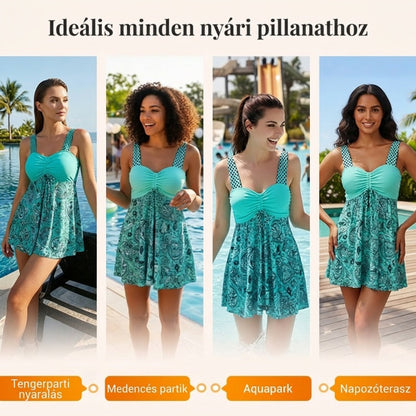 💃✨ Pántos felső + testhezálló alsó | Kétrészes fürdőruha, szabadon kombinálható, könnyed fotózás! 👙🌊