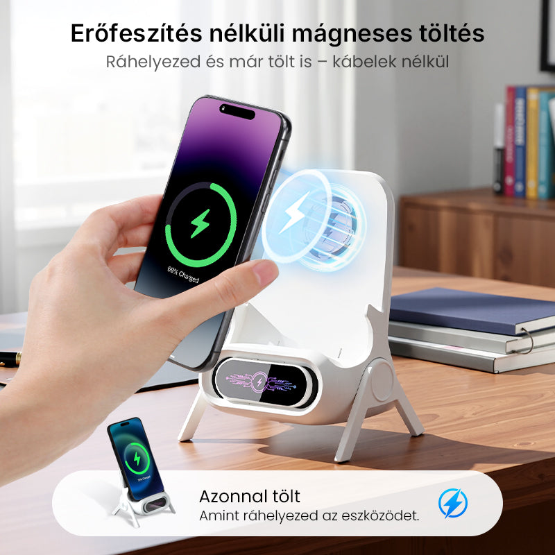 💥 Korlátozott akció 45% kedvezmény 📱 Többfunkciós vezeték nélküli gyors töltő telefonállvány
