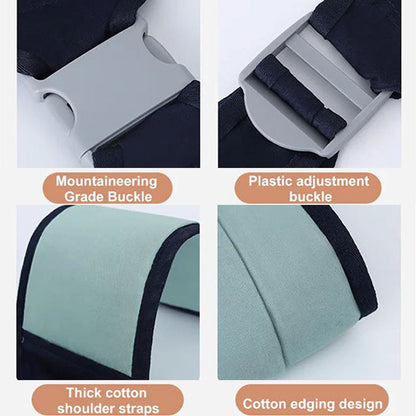 🤱👶Ergonomikus és kényelmes babahordozó, amely egyenletesen osztja el a súlyt és csökkenti a vállak és a derék terhelését! 💪🍼