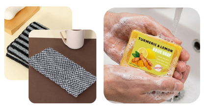 🧼💦 1+1 INGYEN! Antibakteriális hámlasztó fürdőlepedő – Puha, tiszta, egészséges bőr. Ne hagyd ki! 🚿