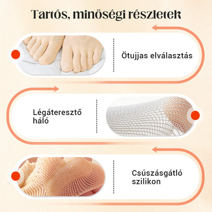 🔥 Forró akció! Uniszex láthatatlan korrekciós ötujjú zokni – Egészséges lábfej, kényelmes lépések! 🧦✨