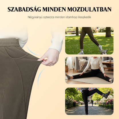 🔥NŐI PÁRNÁZOTT KARCSÚSÍTÓ MAGAS DEREKÚ KORDBÁRSONY NADRÁGOK