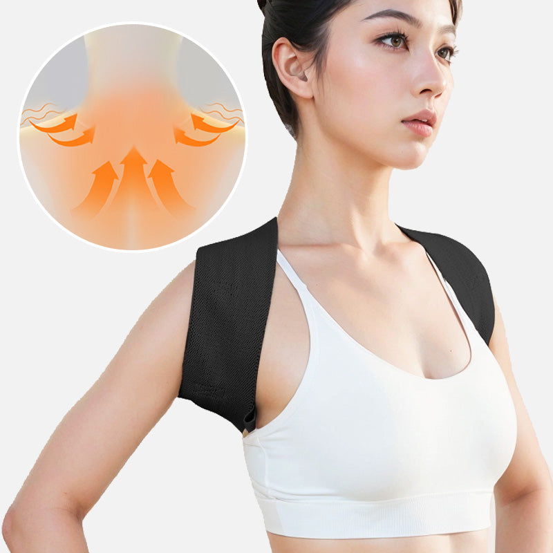🚨 Időkorlátozott „egy plusz egy ingyen” akció! 🔥 Unisex háttartás-korrekciós öv [XS-2XL] 💆‍♀️——Viseld minden nap, és a természetes, egyenes testtartás magától jön!