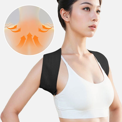 🚨 Időkorlátozott „egy plusz egy ingyen” akció! 🔥 Unisex háttartás-korrekciós öv [XS-2XL] 💆‍♀️——Viseld minden nap, és a természetes, egyenes testtartás magától jön!