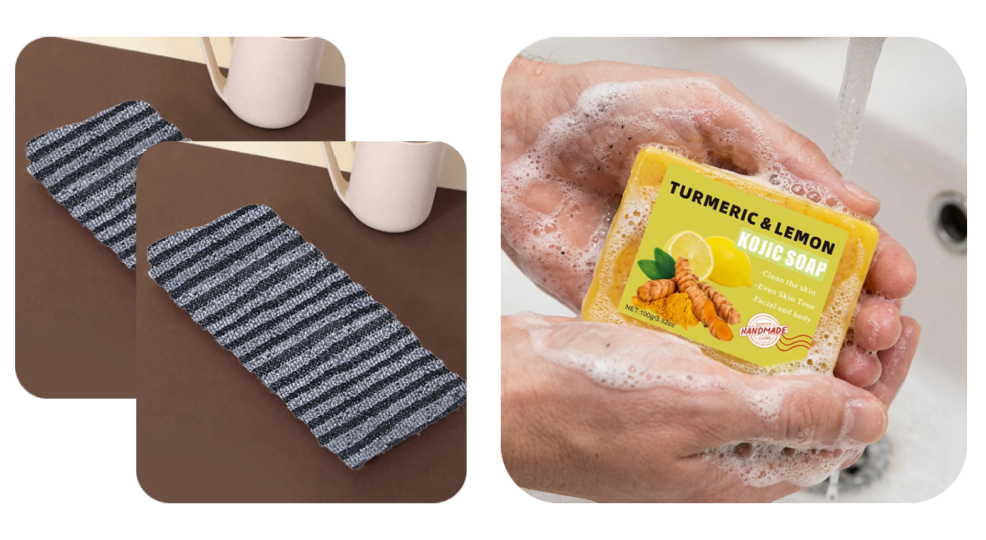 🧼💦 1+1 INGYEN! Antibakteriális hámlasztó fürdőlepedő – Puha, tiszta, egészséges bőr. Ne hagyd ki! 🚿