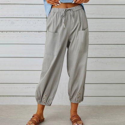 🧵 Női széles szárú, egyenes bő nadrág – laza elegancia, kényelmes szabás 🍃