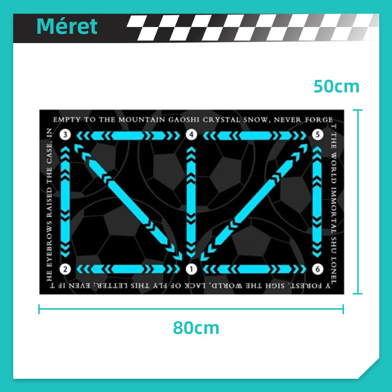 ⚽Focitréning szőnyeg minden szintre Csúszásmentes csendes