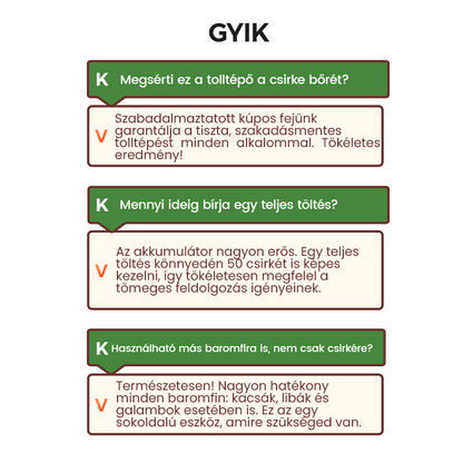 🔥🐓 Elektromos baromfi tolltépő gép – Egyszerű tolltépés, idő- és energiamegtakarítás! 👨‍🍳💕