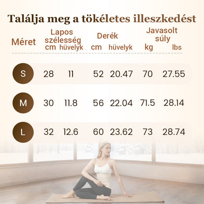 ❄️ Deréktámasztó öv férfiaknak és nőknek 🌿🛡️