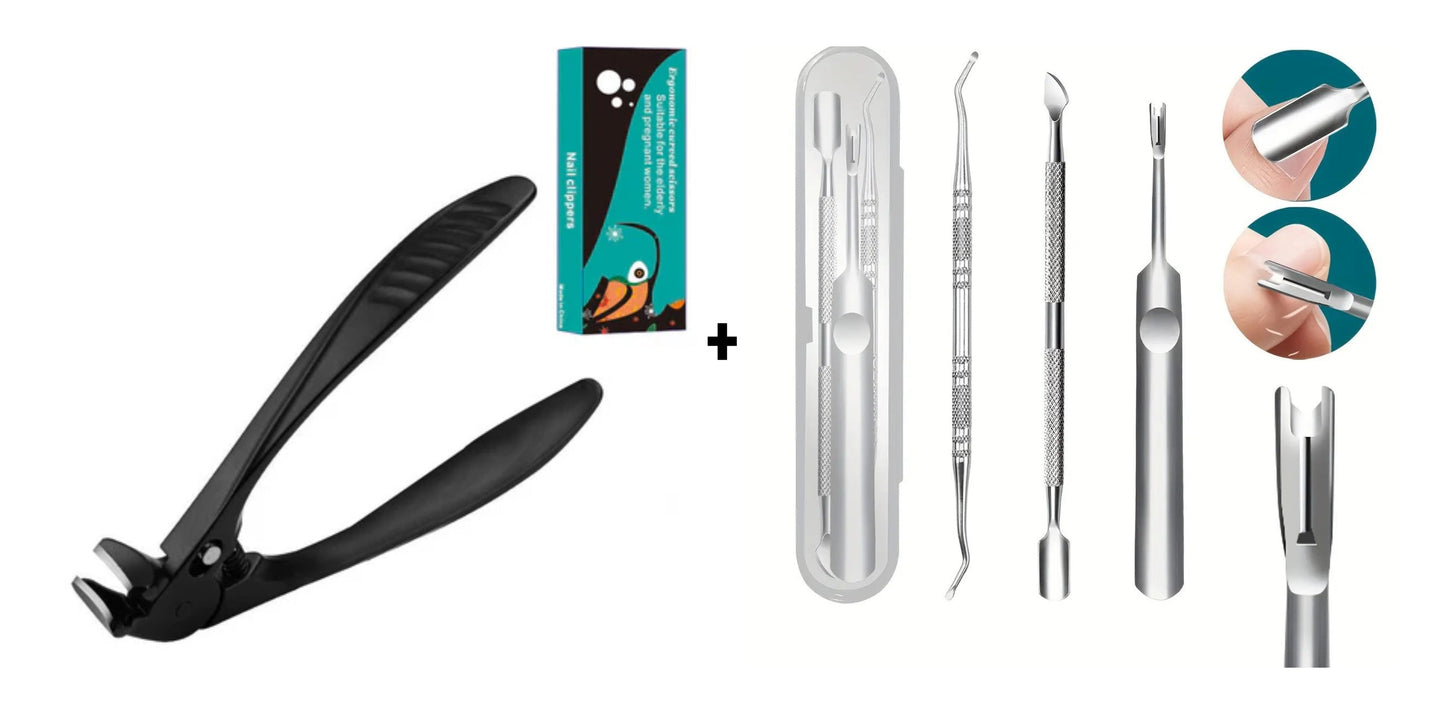 🦶 Kiváló minőségű rozsdamentes acél körömvágó✂️ – precíz vágás, nagyobb biztonság