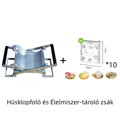 🌟 Húsnyomó eszköz – tartós, hatékony, kétoldalas. Puhítson gyorsan, süssön ízletesen! 🥩